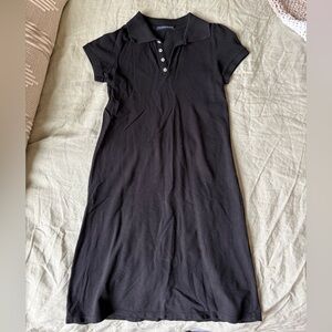 Brandy Melville Black Polo Dress